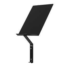 leaflet holder PSK LEANDER • aluminium black DIN A4-vertical product photo
