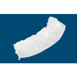 sleeve protectors disposable polyethylene 20 my white food-safe 100 pieces product photo