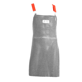 cut protection apron S-70 stainless steel  L 700 mm  W 500 mm product photo