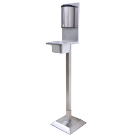hygienic station stainless steel with sensor floor model H 1205 mm product photo
