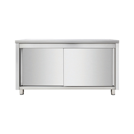 cupboard 1000 mm x 600 mm H 850 mm with sliding doors with shelf product photo