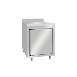 cupboard 600 mm x 600 mm H 850 mm | 1 wing door | upstand product photo