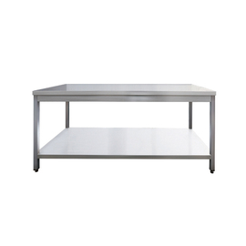 work table with bottom shelf L 600 mm W 600 mm self-assembly product photo