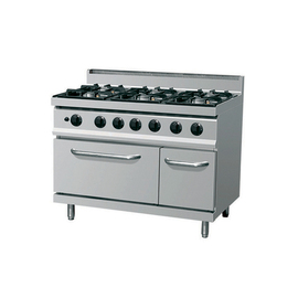 gas stove 6 cooking zones 3x5.5 kW | 3x4.5 kW | Baking oven product photo