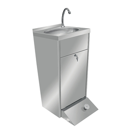 hand wash sink • foot operation | 400 mm x 510 mm H 850 mm product photo