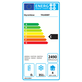freezer THL400BT stainless steel | static cooling product photo  S