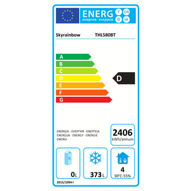 freezer THL580BT stainless steel | convection cooling product photo  S