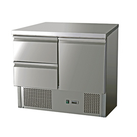 refrigerated table 176 ltr | 1 full door | 2 drawers product photo