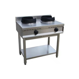 China stove 2 cooking zones suitable for Wok 2 x 13" product photo
