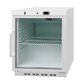 storage fridge white | 103 ltr | static cooling | glass door product photo