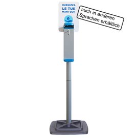 disinfectant dispenser SD1G-GOM floor model arm lever 400 mm x 400 mm H 1710 mm product photo