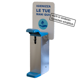 disinfectant dispenser SD3A-GOM wall model arm lever 100 mm x 210 mm H 570 mm product photo