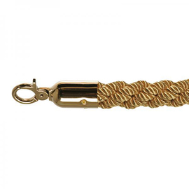 barrier cord golden coloured twisted | colour of fittings brass coloured L 1.57 m product photo