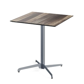 patio table foldable grey | Tropical Wood | square 700 mm x 700 mm product photo