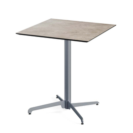 patio table foldable grey | Moonstone | square 700 mm x 700 mm product photo