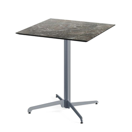 patio table foldable grey | Galaxy Marble | square 700 mm x 700 mm product photo
