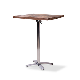 bar table X Cross high alu L 800 mm W 800 mm H 1100 mm product photo