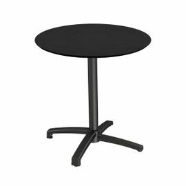 patio table foldable black | round Ø 700 mm product photo