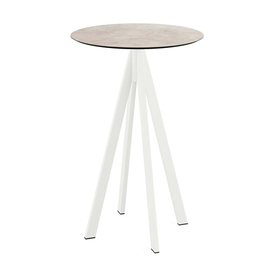 bar table Infinity white | Moonstone round Ø 700 mm product photo