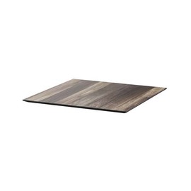 tabletop HPL Tropical Wood | square 700 mm x 700 mm product photo  S