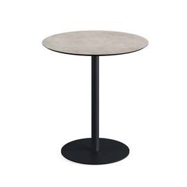 patio table black | Moonstone round Ø 700 mm product photo