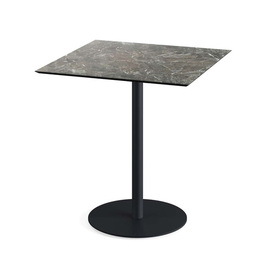patio table black | Galaxy Marble square | 700 mm x 700 mm product photo