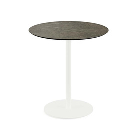 patio table white | Midnight Marble round Ø 700 mm product photo