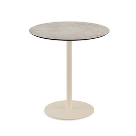 patio table beige | Moonstone round Ø 700 mm product photo