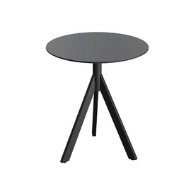 patio table TRIPOD foldable black Ø 700 mm H 740 mm product photo