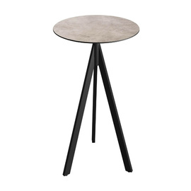 bar table TRIPOD foldable black | Moonstone Ø 700 mm H 1100 mm product photo