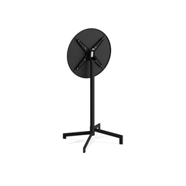 patio table | bar table VERSA black foldable Ø 600 mm H 740 mm | 1020 mm product photo  S
