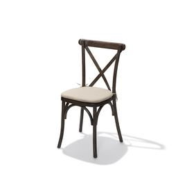 Seat cushion padded ecru for chairs Crossback product photo  S