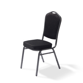 stacking chair Castle black | 440 mm x 520 mm product photo