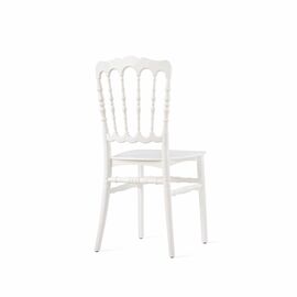 wedding chair Napoleon white stackable product photo  S