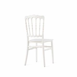 wedding chair Napoleon white stackable product photo  S