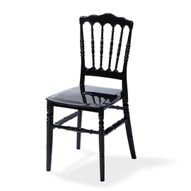 wedding chair Napoleon black stackable product photo