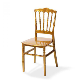 wedding chair Napoleon golden stackable product photo