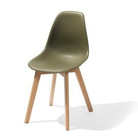 stacking chair Keeve Trendy green seat height 465 mm product photo