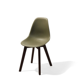 stacking chair Keeve black | green product photo