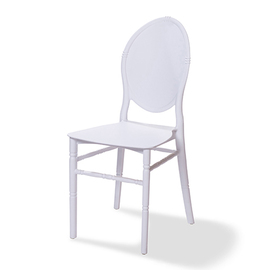 stacking chair Medaillon white | 400 mm x 450 mm product photo