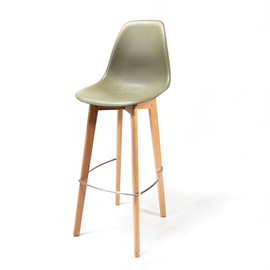 bar chair Keeve green H 1090 mm | stackable product photo