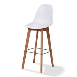 bar chair Keeve white H 1190 mm | stackable product photo