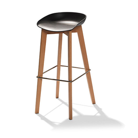 barstool Keeve black H 900 mm | stackable product photo