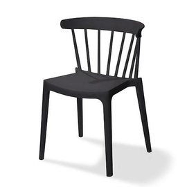stacking chair Windson black | 530 mm x 540 mm product photo