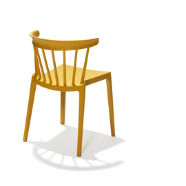 stacking chair Windson polypropylene yellow product photo  S