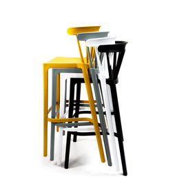 barstool WINDSON white | stackable product photo  S