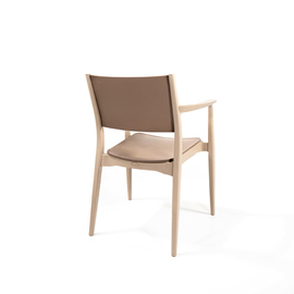 stacking chair CLARCK CHAIR • cappuccino colourd H 819 mm product photo  S