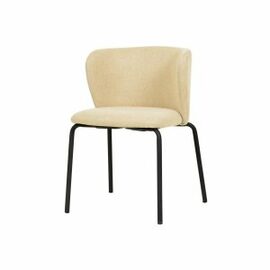 upholstered stacking chair BREAK beige fire-resistent product photo