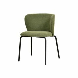 upholstered stacking chair BREAK green fire-resistent product photo