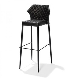 bar chair Louis black stackable product photo